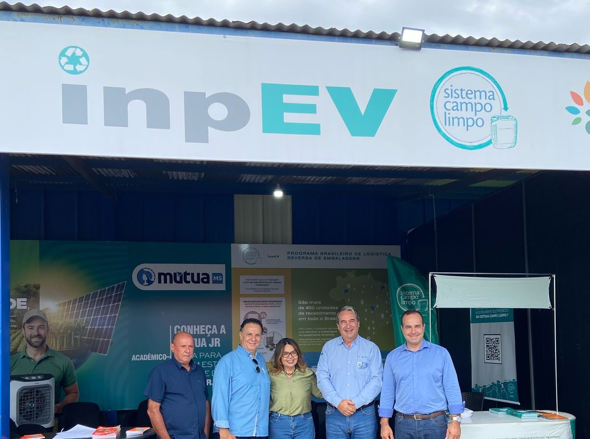 inpEV participa: Tecnoagro 2025 – A maior feira de tecnologia agrícola da região norte e nordeste do Mato Grosso do Sul   