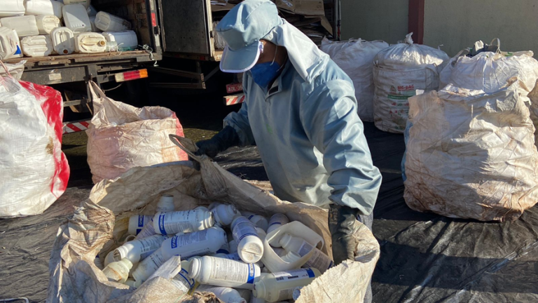 União dos elos do Sistema Campo Limpo movimenta a logística reversa em Flores da Cunha-RS