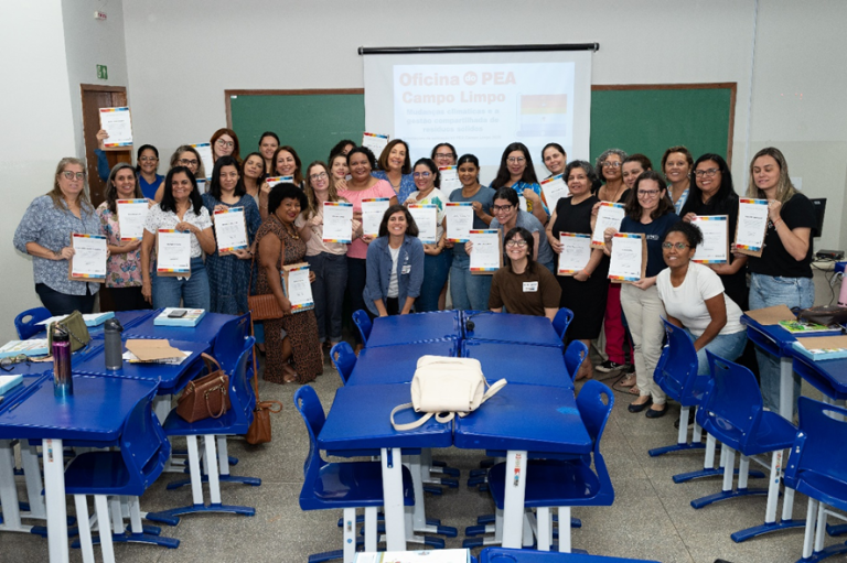 Formação de professores do PEA Campo Limpo 2025 engaja educadores em 16 estados brasileiros