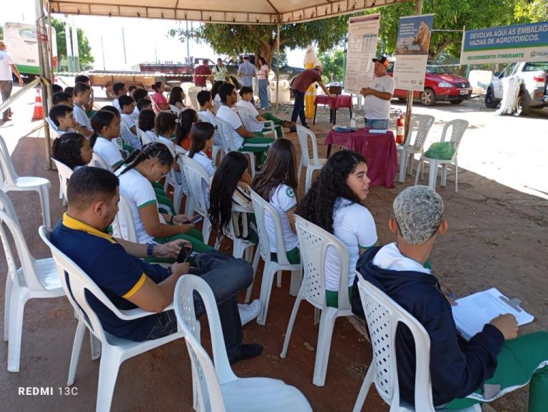 Recebimento Itinerante em Tocantins conta com ação educativa